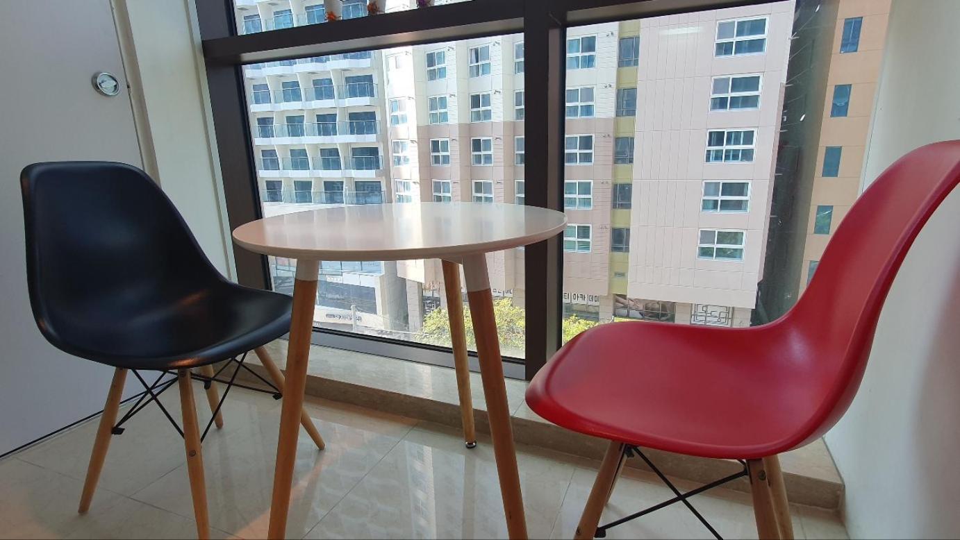 Haeundai Beach 1 Cho Apartment ปูซาน ภายนอก รูปภาพ